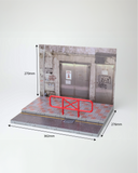 【FEXT SYSTEM X LMM X GRAPE FIGURE WORKSHOP】1:12 "STREET SCENE" DIORAMA -SET E 後巷 Back Alley