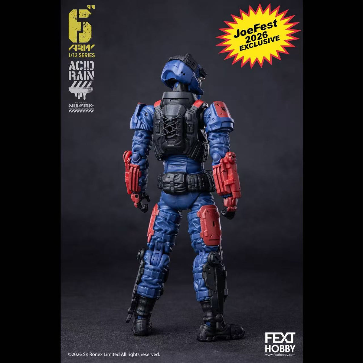 Noritoshi in Darkest Rainment レプリカ NOVARK - Acid Rain 1:12 / 6” Action Figure series - (FXH-SP-002