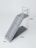 【FEXT SYSTEM X GRAPE FIGURE WORKSHOP】1:12 "Stairs Diorama 樓梯