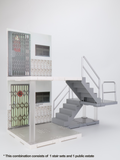 【FEXT SYSTEM X GRAPE FIGURE WORKSHOP】1:12 "Stairs Diorama 樓梯
