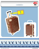 Mini Fext 8th Blind Box Series【 1:12 CARRY ON LUGGAGE】 ── 1:12 手提行李箱