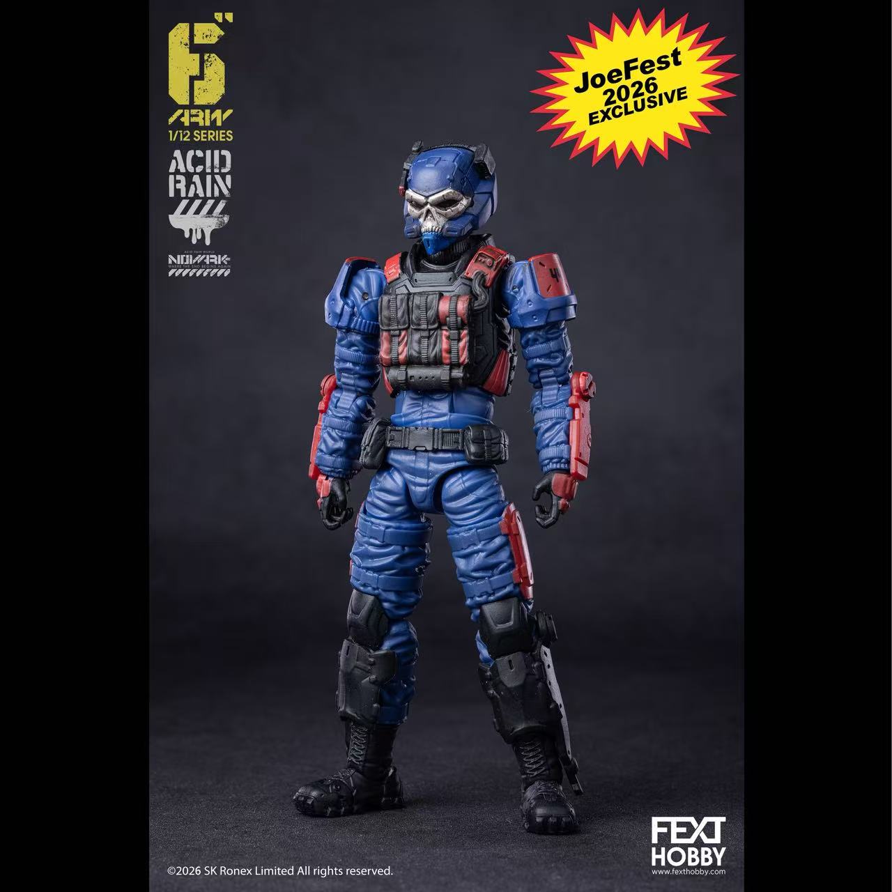 Noritoshi in Darkest Rainment レプリカ NOVARK - Acid Rain 1:12 / 6” Action Figure series - (FXH-SP-002
