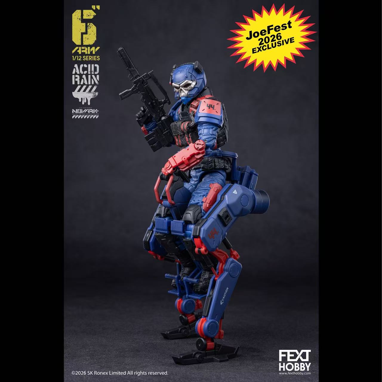 NOVARK - Acid Rain 1:12 / 6” Action Figure series - (FXH-SP-002