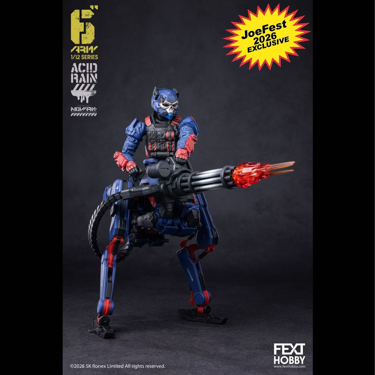 NOVARK - Acid Rain 1:12 / 6” Action Figure series - (FXH-SP-002