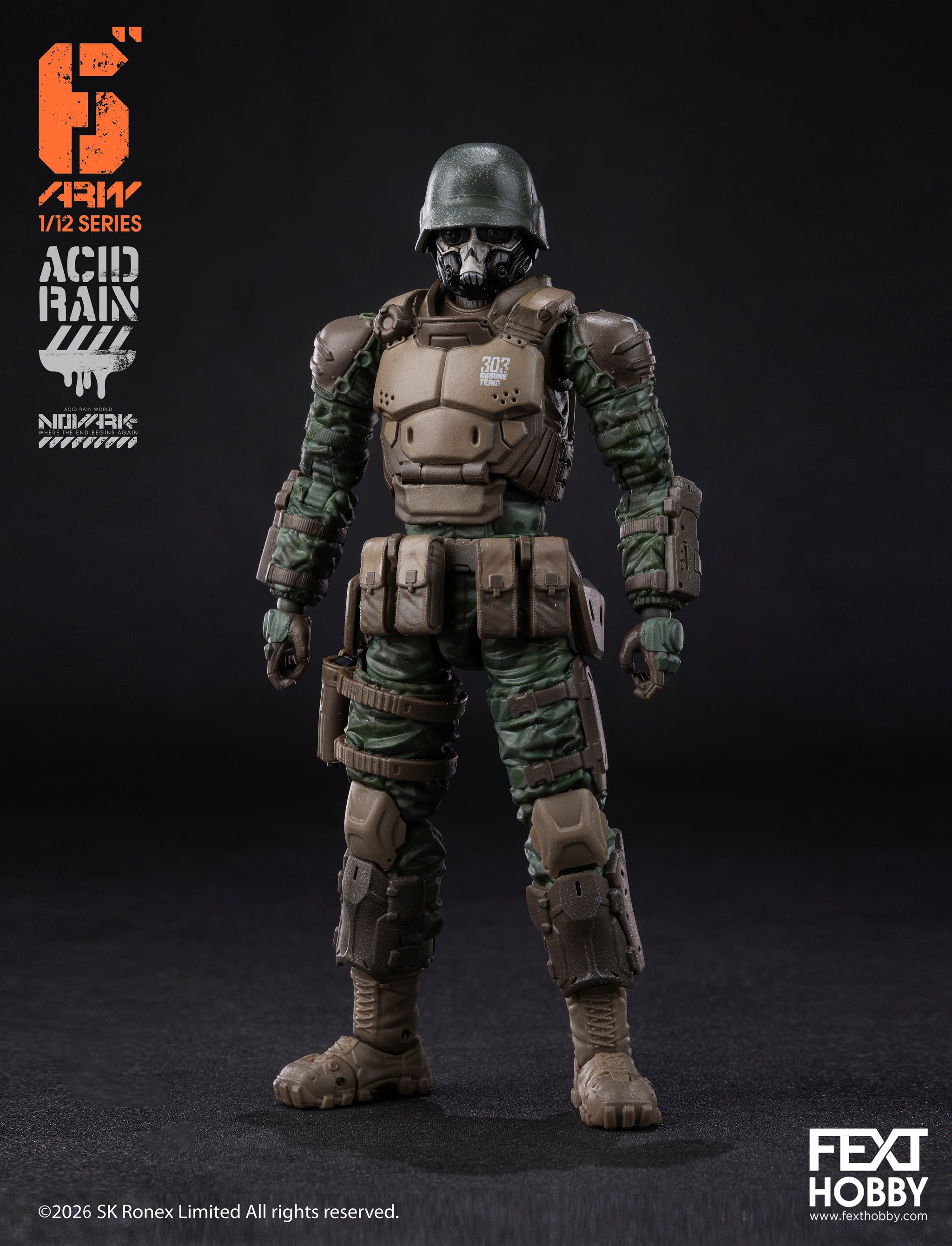 NOVARK - Acid Rain 1:12 / 6” Action Figure – Fext Hobby