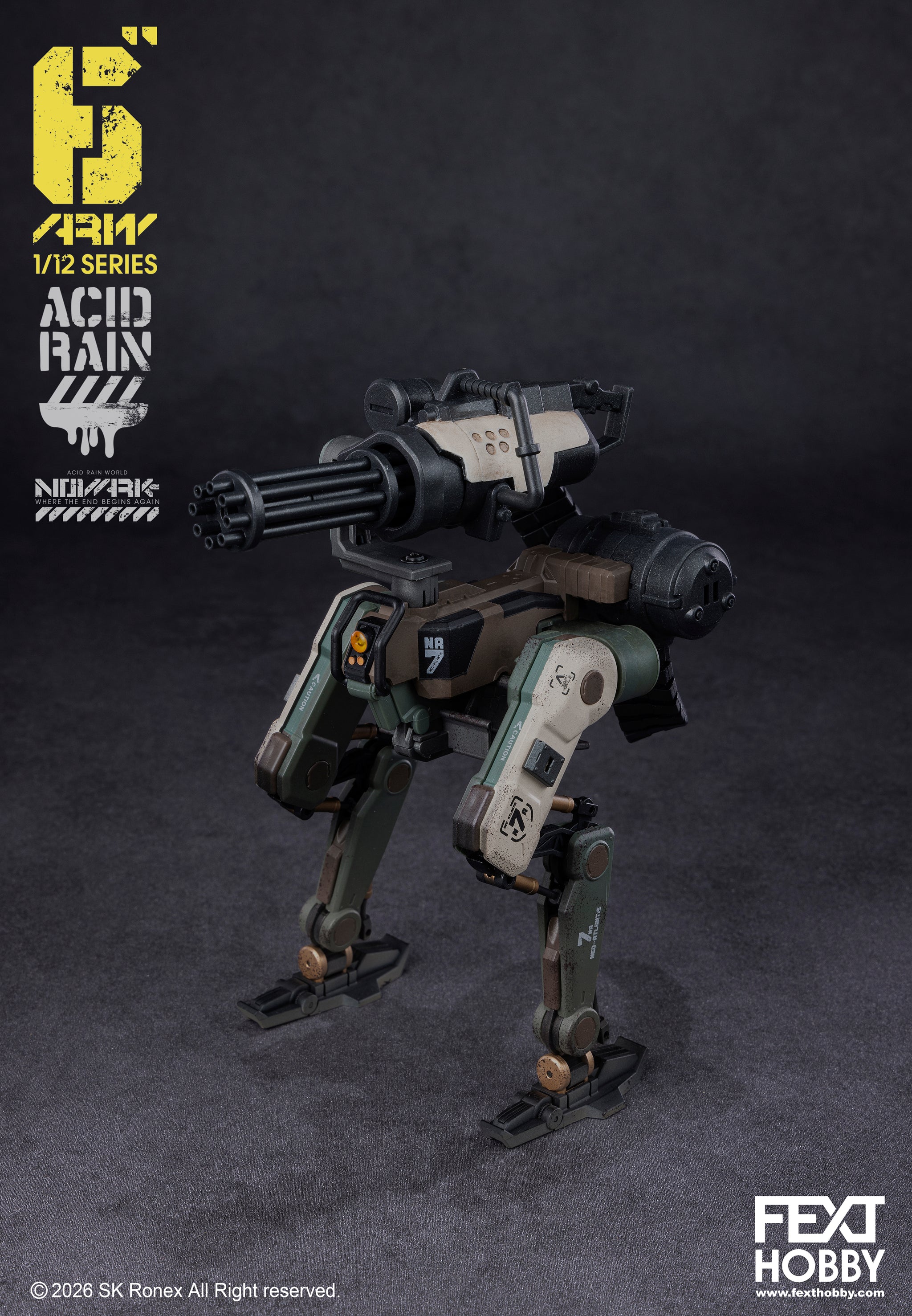 NOVARK - Acid Rain 1:12 / 6” Action Figure – Fext Hobby NOVARK - Acid Rain 1:12 / 6” Action Figure – Fext Hobby