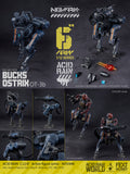 NOVARK - Acid Rain 1:12 / 6” Action Figure series - (ARV-002B) BUCKS OSTRIX (Pre-order)