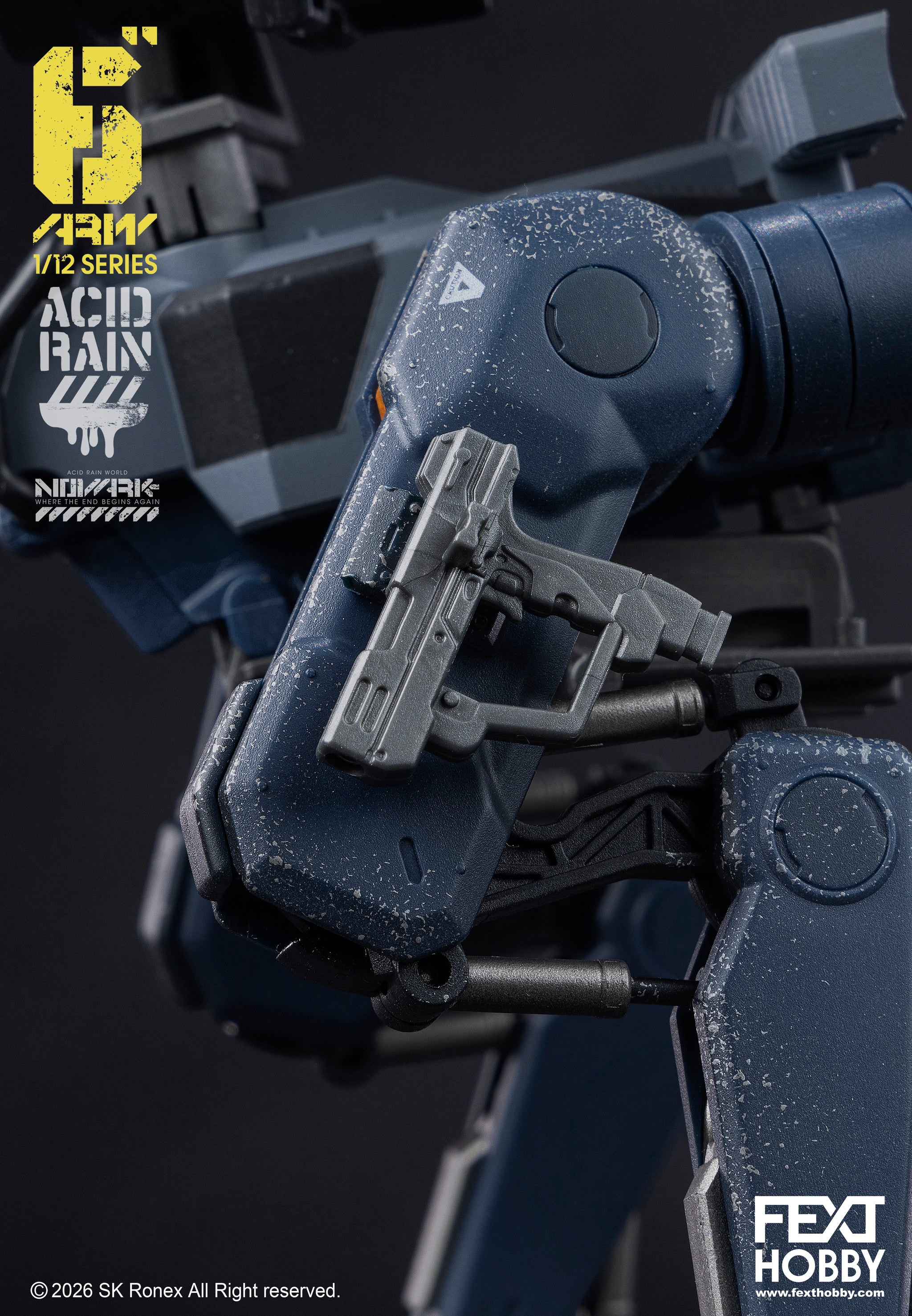 NOVARK - Acid Rain 1:12 / 6” Action Figure series - (ARV-002B