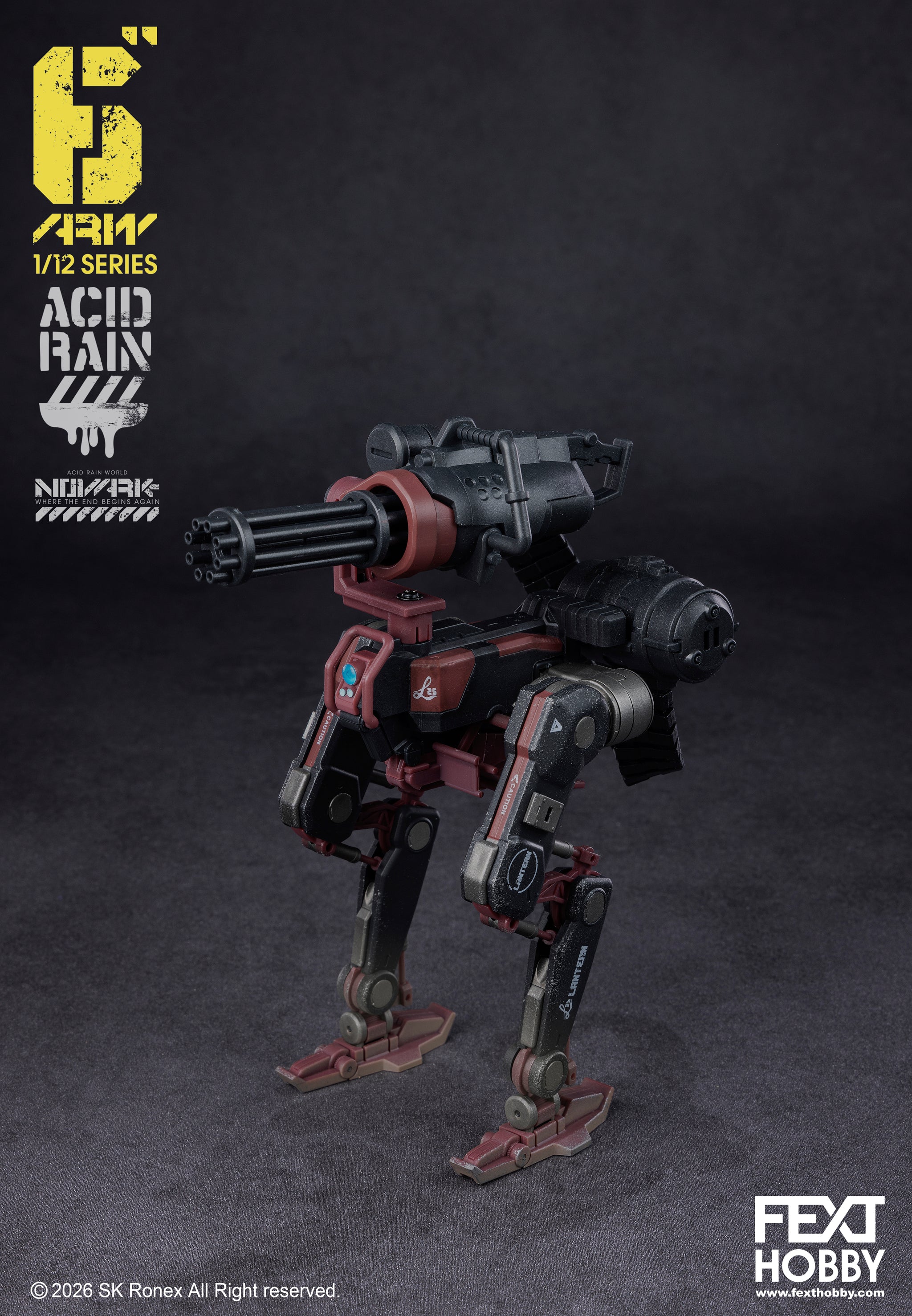 NOVARK - Acid Rain 1:12 / 6” Action Figure – Fext Hobby