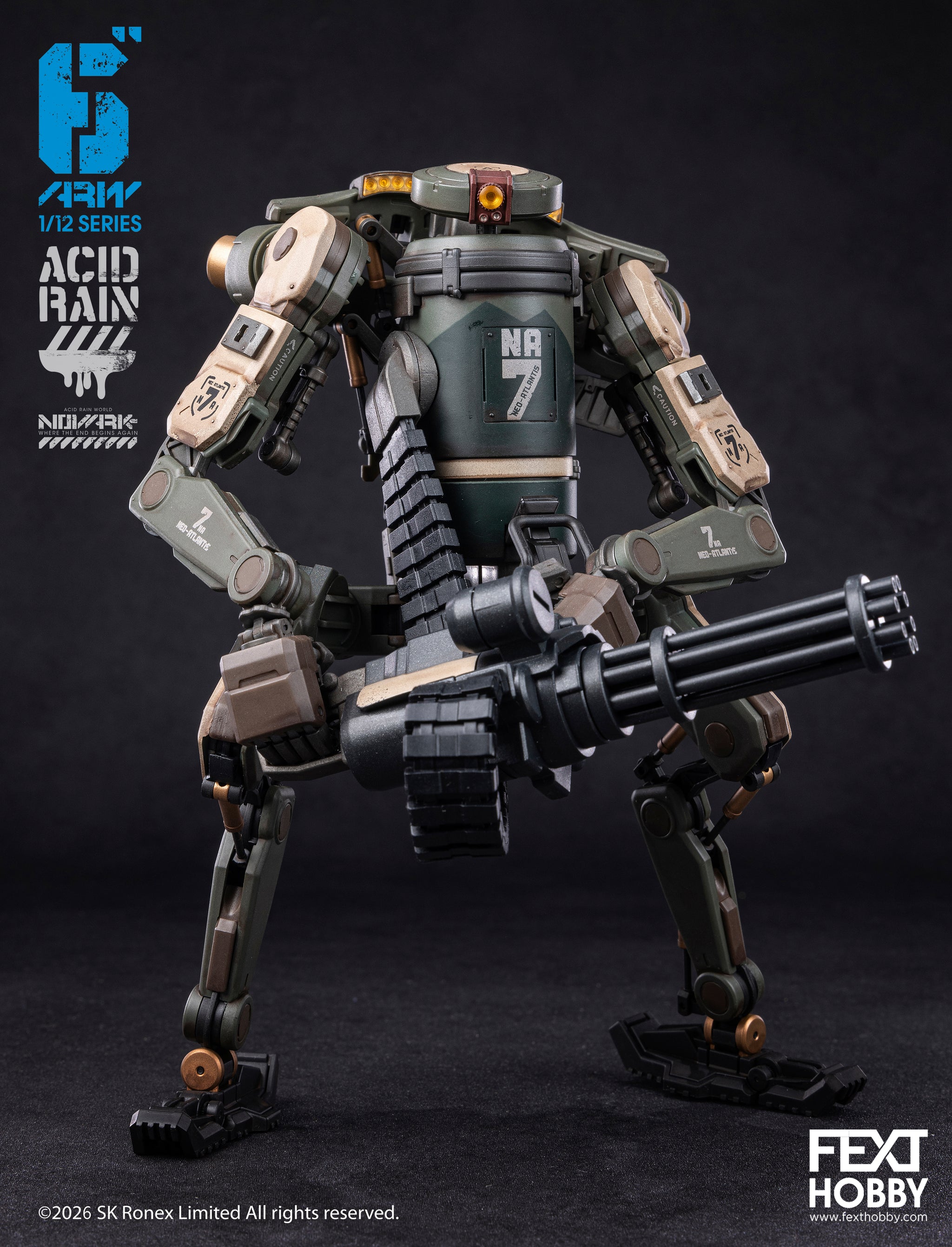 NOVARK - Acid Rain 1:12 / 6” Action Figure – Tagged 