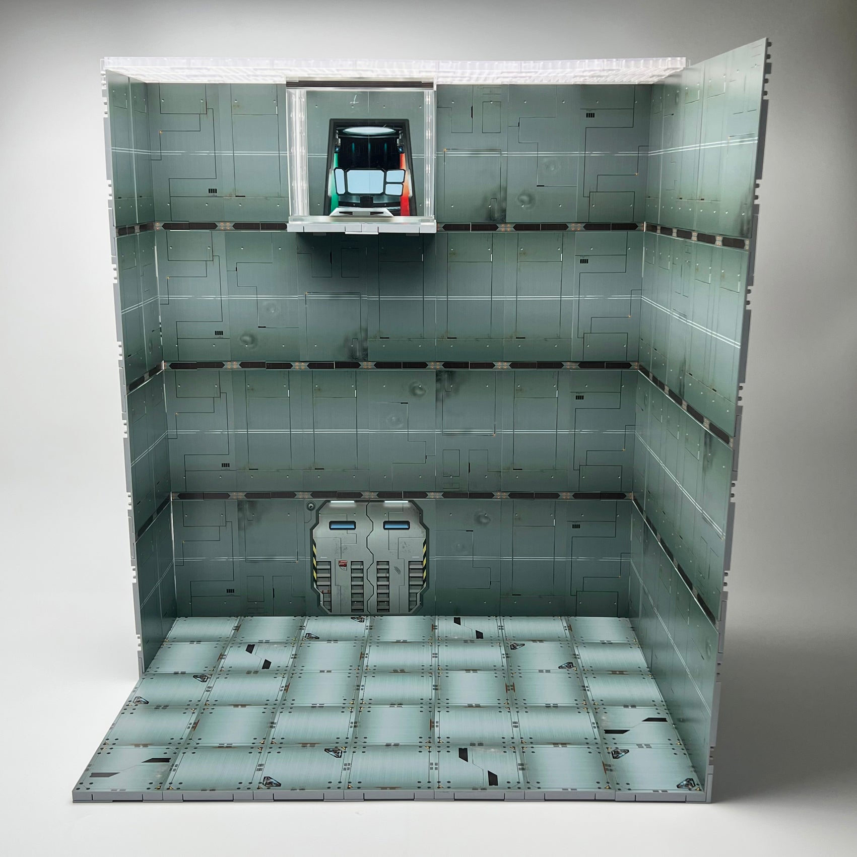 Scifi Modular Magnetische Diorama Korridor-Platten