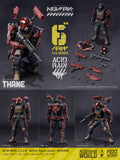 NOVARK - Acid Rain 1:12 / 6” Action Figure series - Set of 4 Figures (Pre-order)
