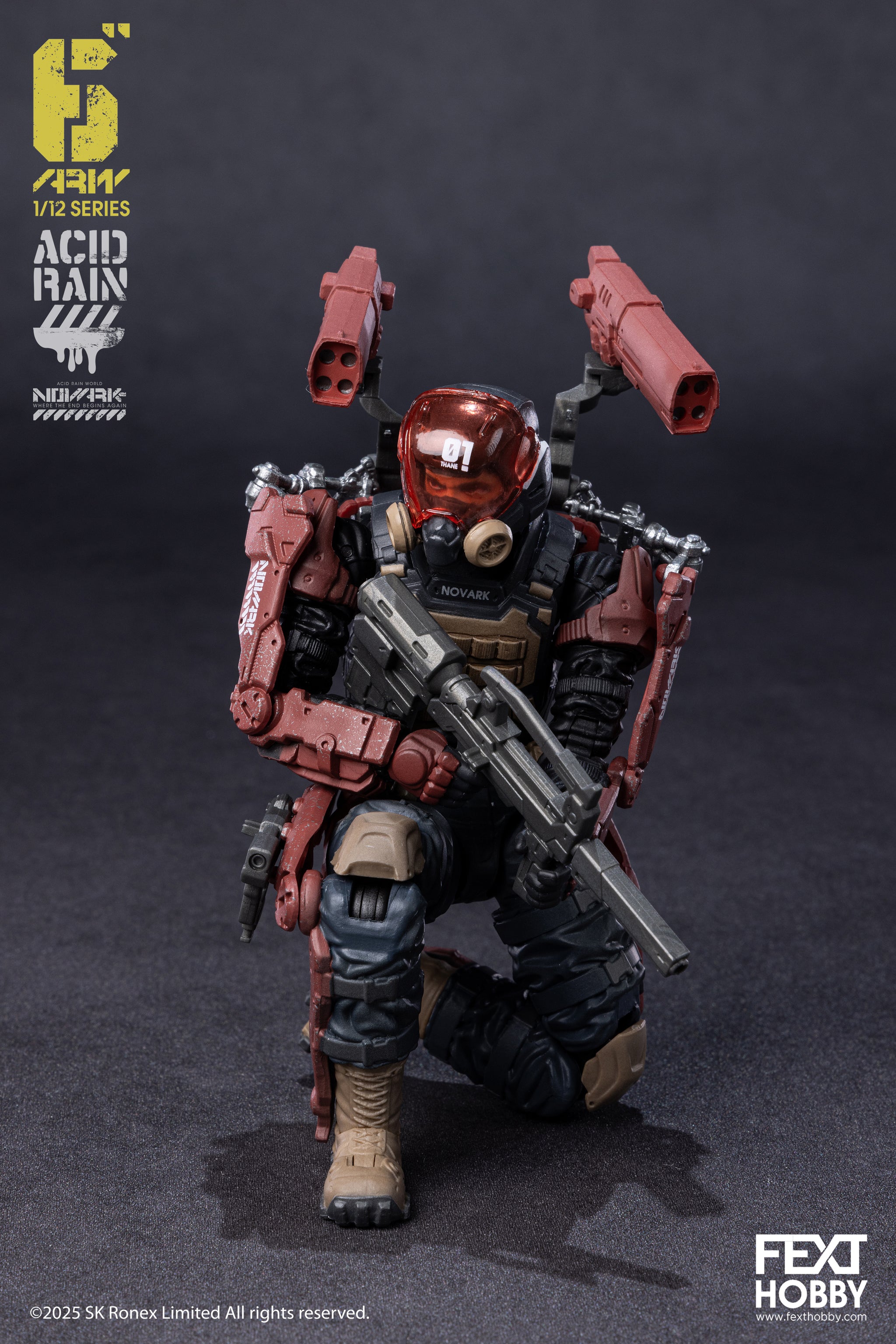 NOVARK - Acid Rain 1:12 / 6” Action Figure series - 001