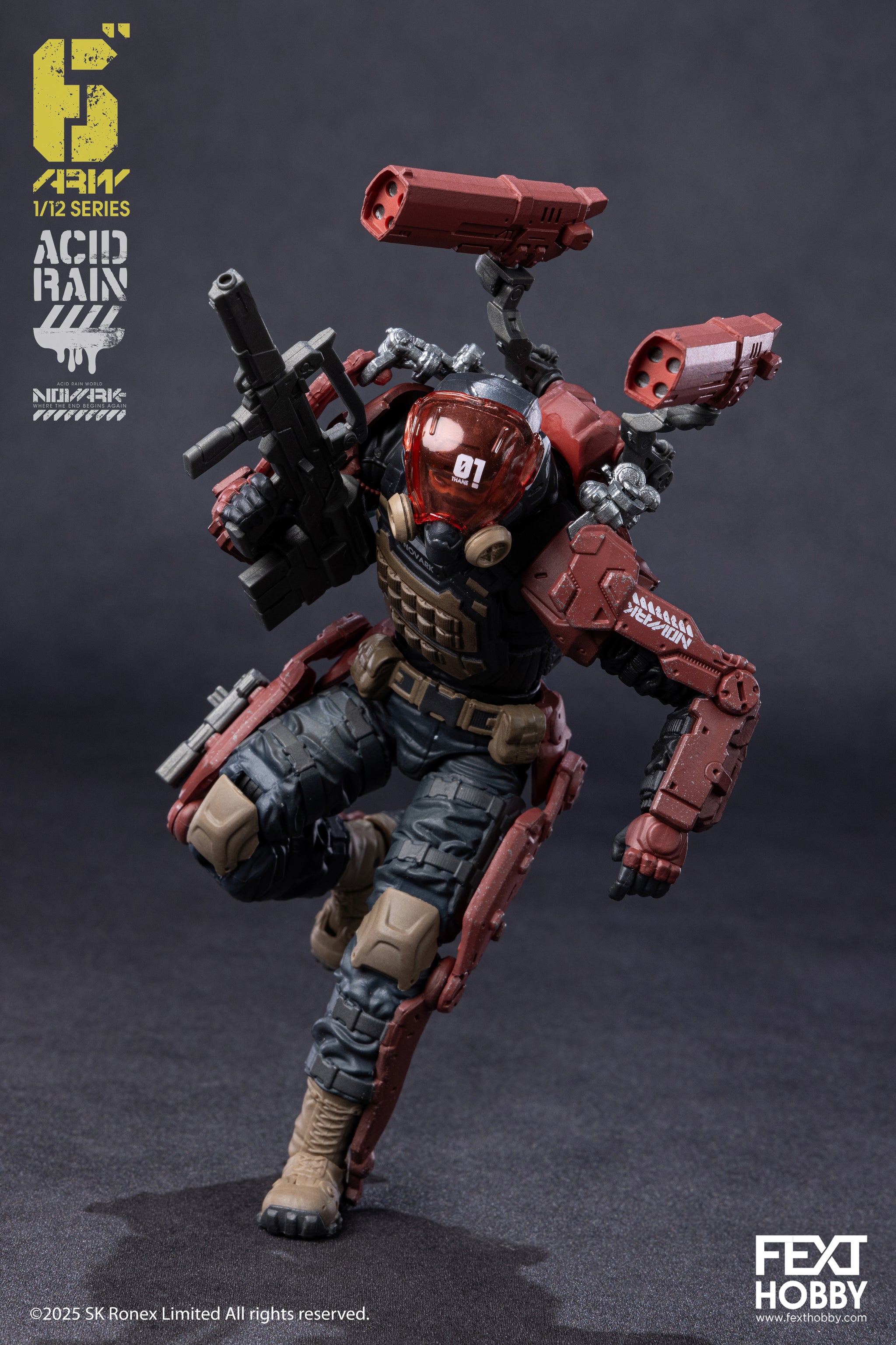 NOVARK - Acid Rain 1:12 / 6” Action Figure series - 001 Thane