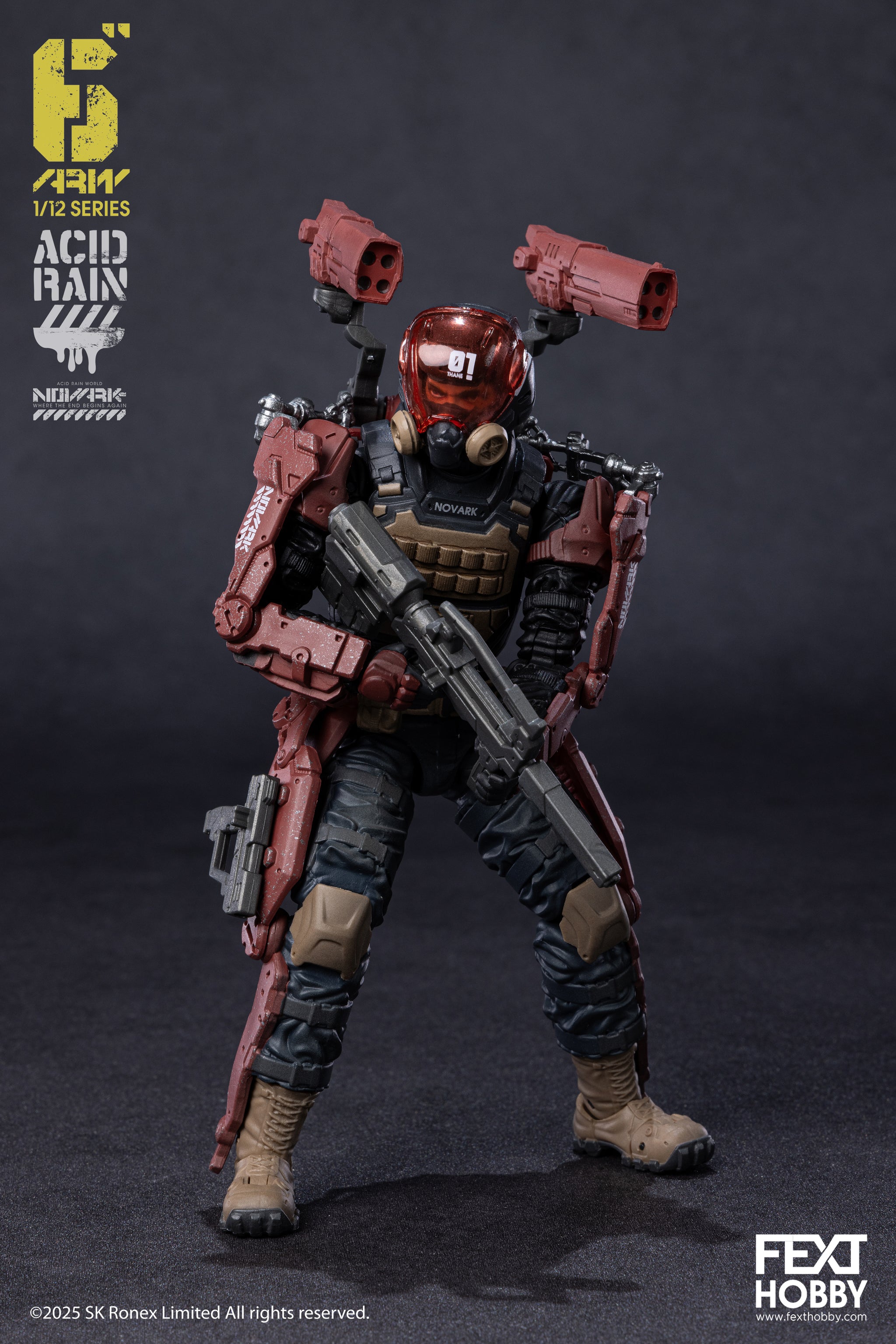 NOVARK - Acid Rain 1:12 / 6” Action Figure series - 001 Thane