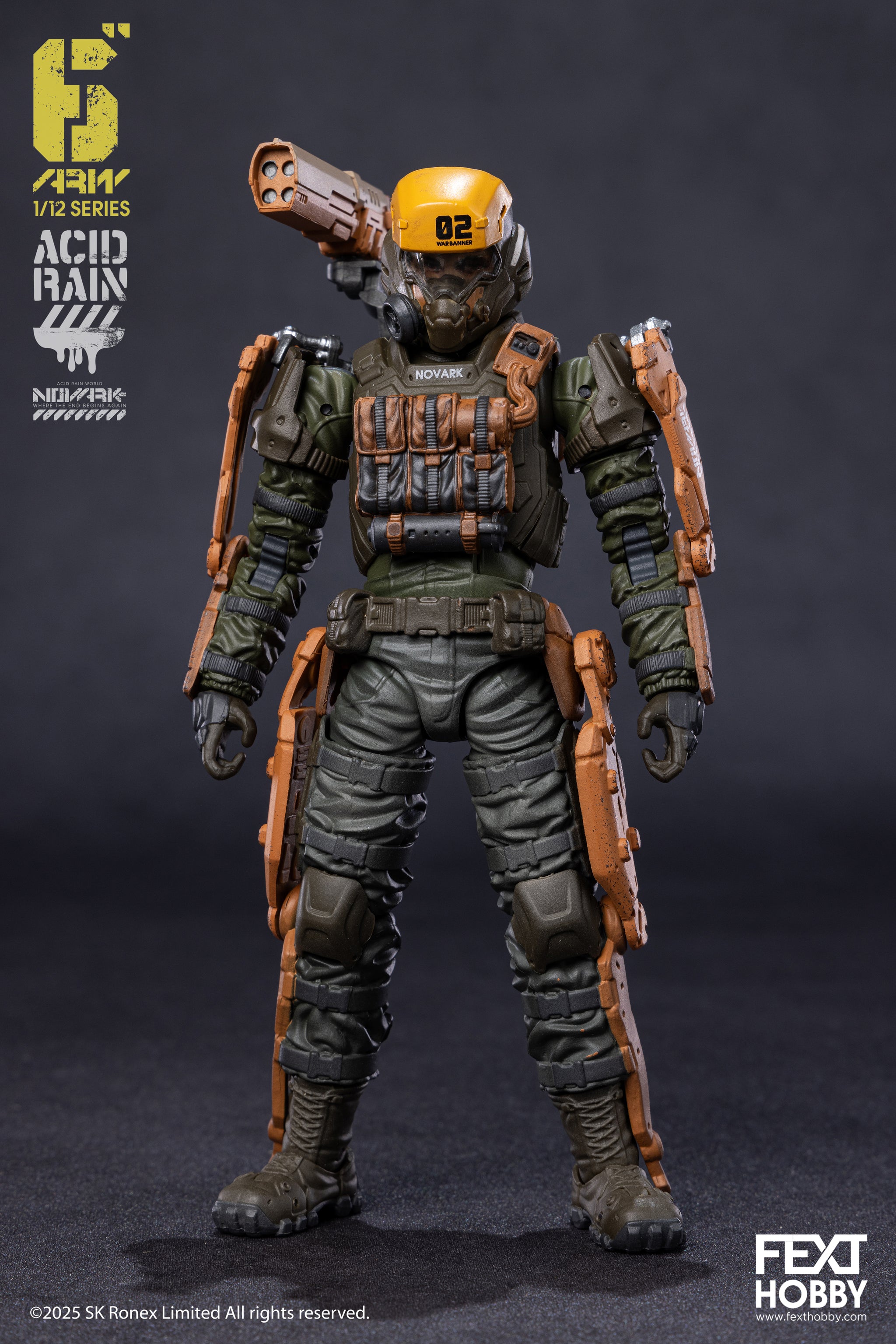 NOVARK - Acid Rain 1:12 / 6” Action Figure – Fext Hobby