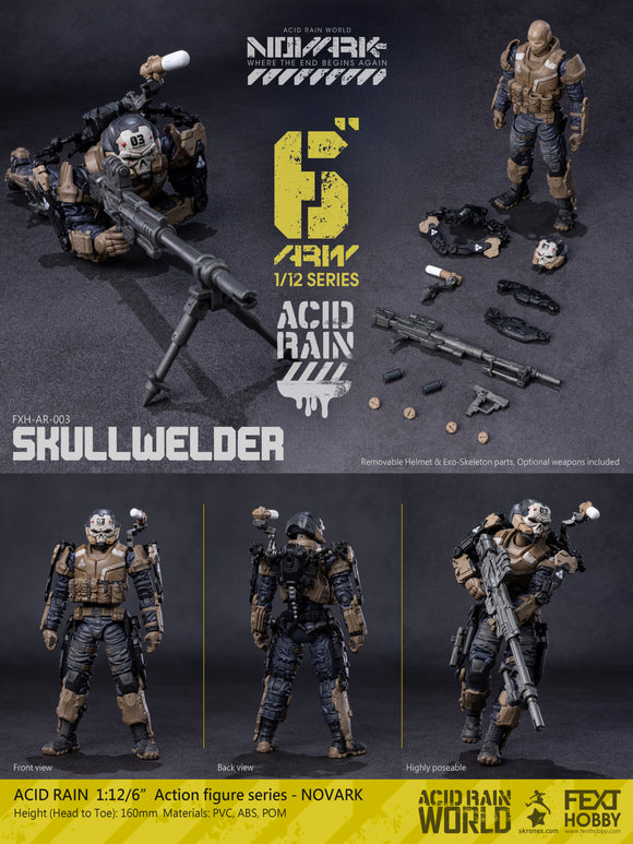 NOVARK - Acid Rain 1:12 / 6” Action Figure series - 003 Skullwelder [焊顱] (Pre-order)