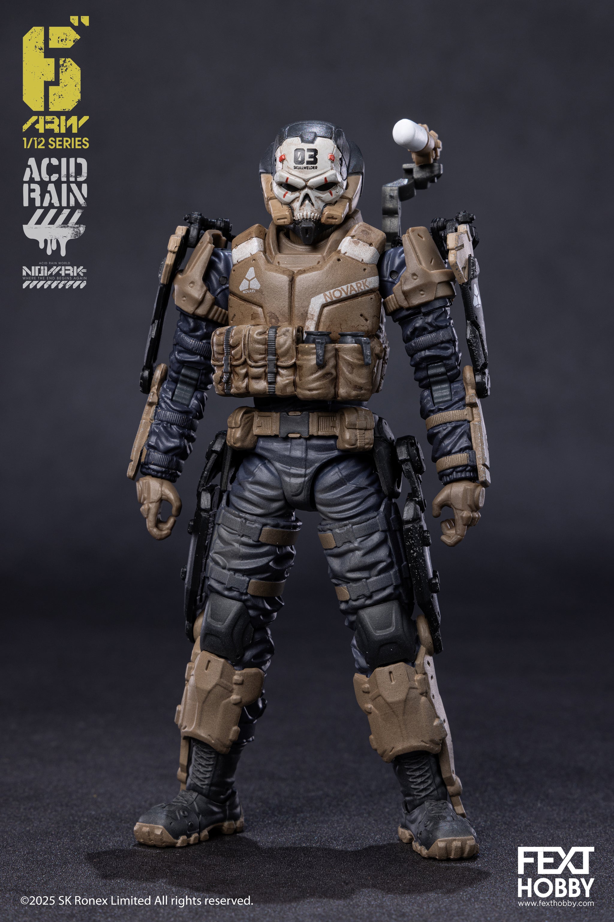 NOVARK - Acid Rain 1:12 / 6” Action Figure series - 003