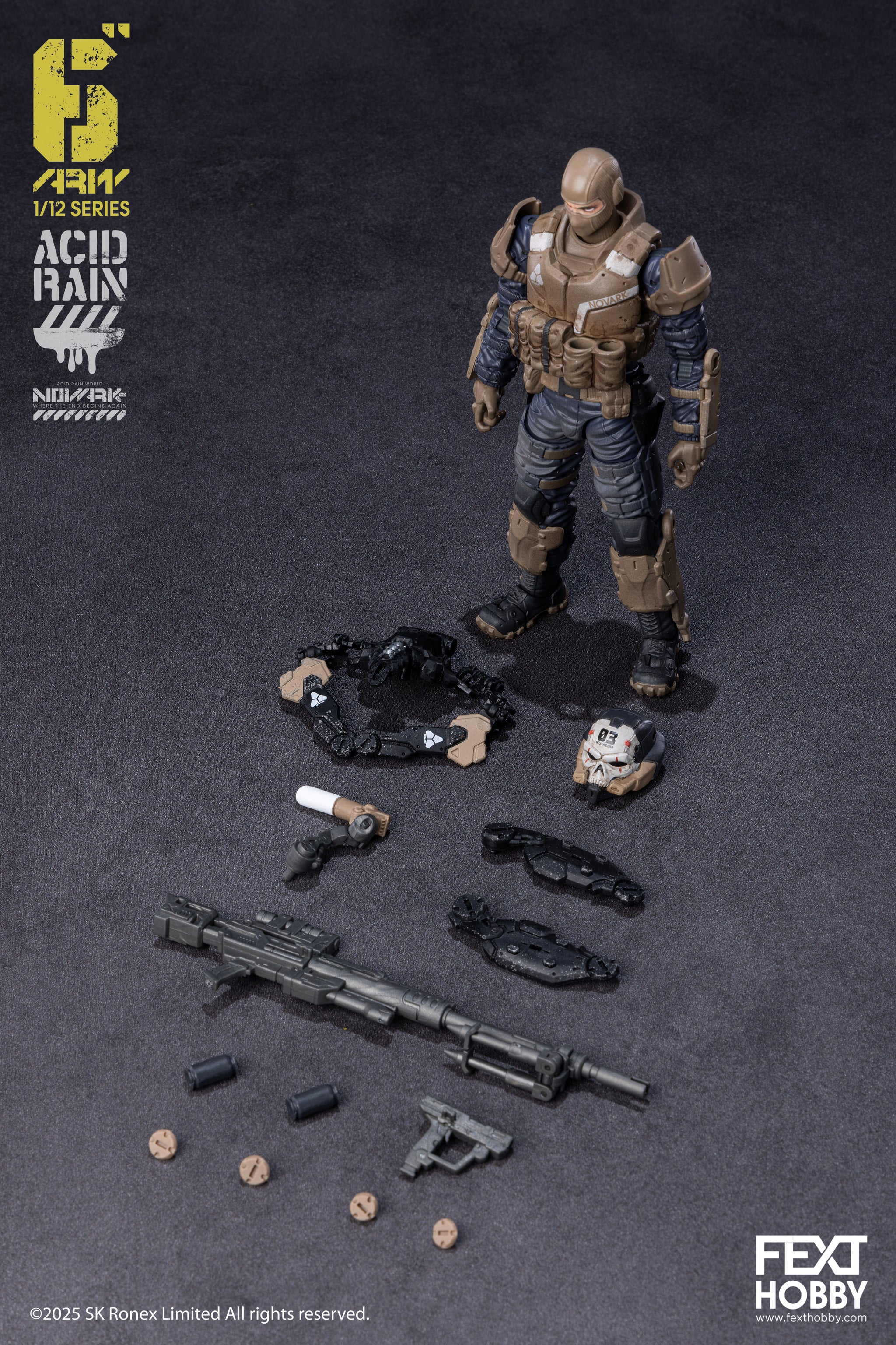 NOVARK - Acid Rain 1:12 / 6” Action Figure series - 003