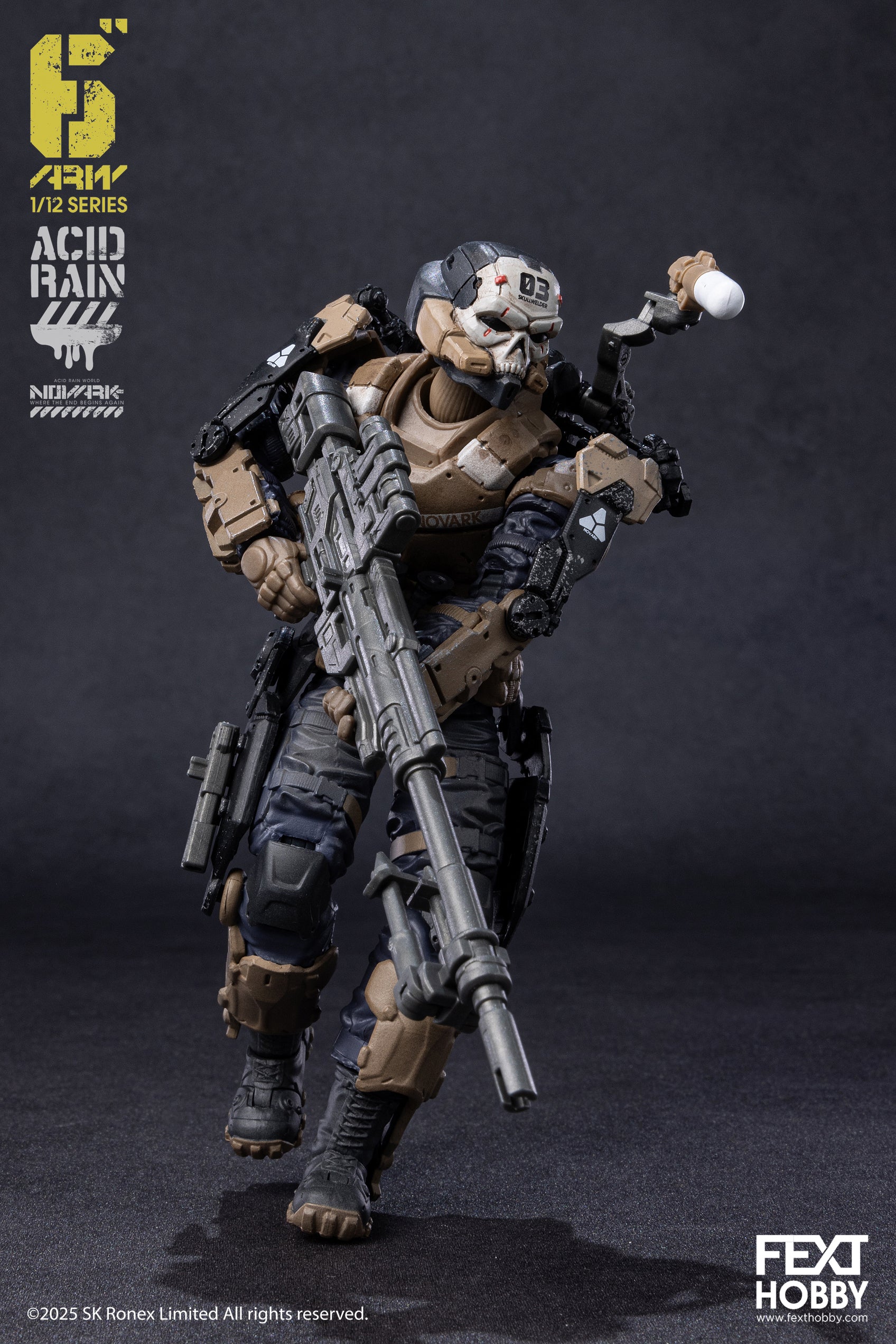 NOVARK - Acid Rain 1:12 / 6” Action Figure series - 003