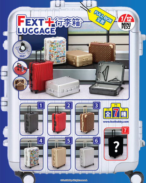 Mini Fext 3rd Blind Box Series【1/12 Fext+ Luggage】 ── 1/12
