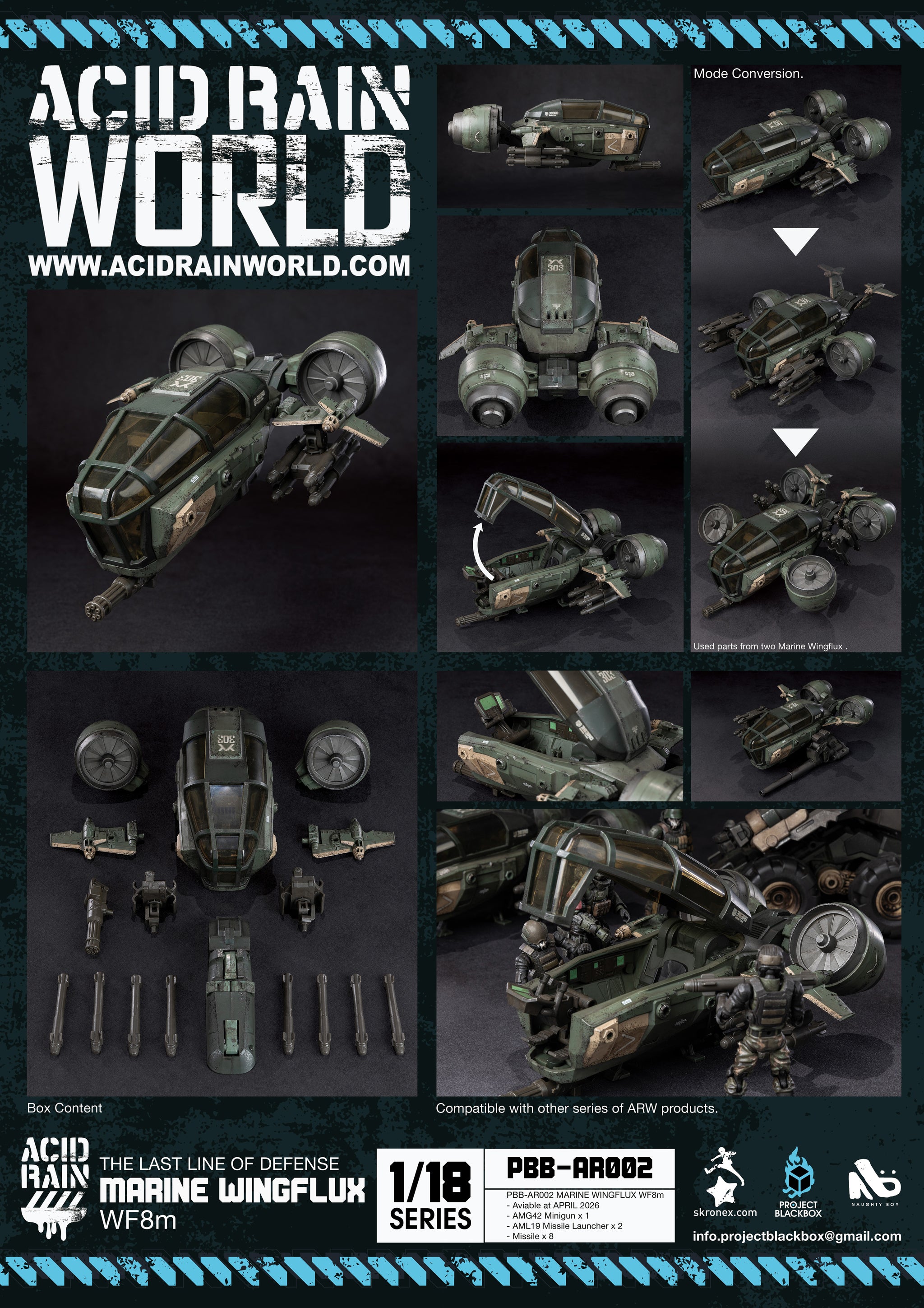 Acid Rain NEW 1:18 Action figure – Fext Hobby