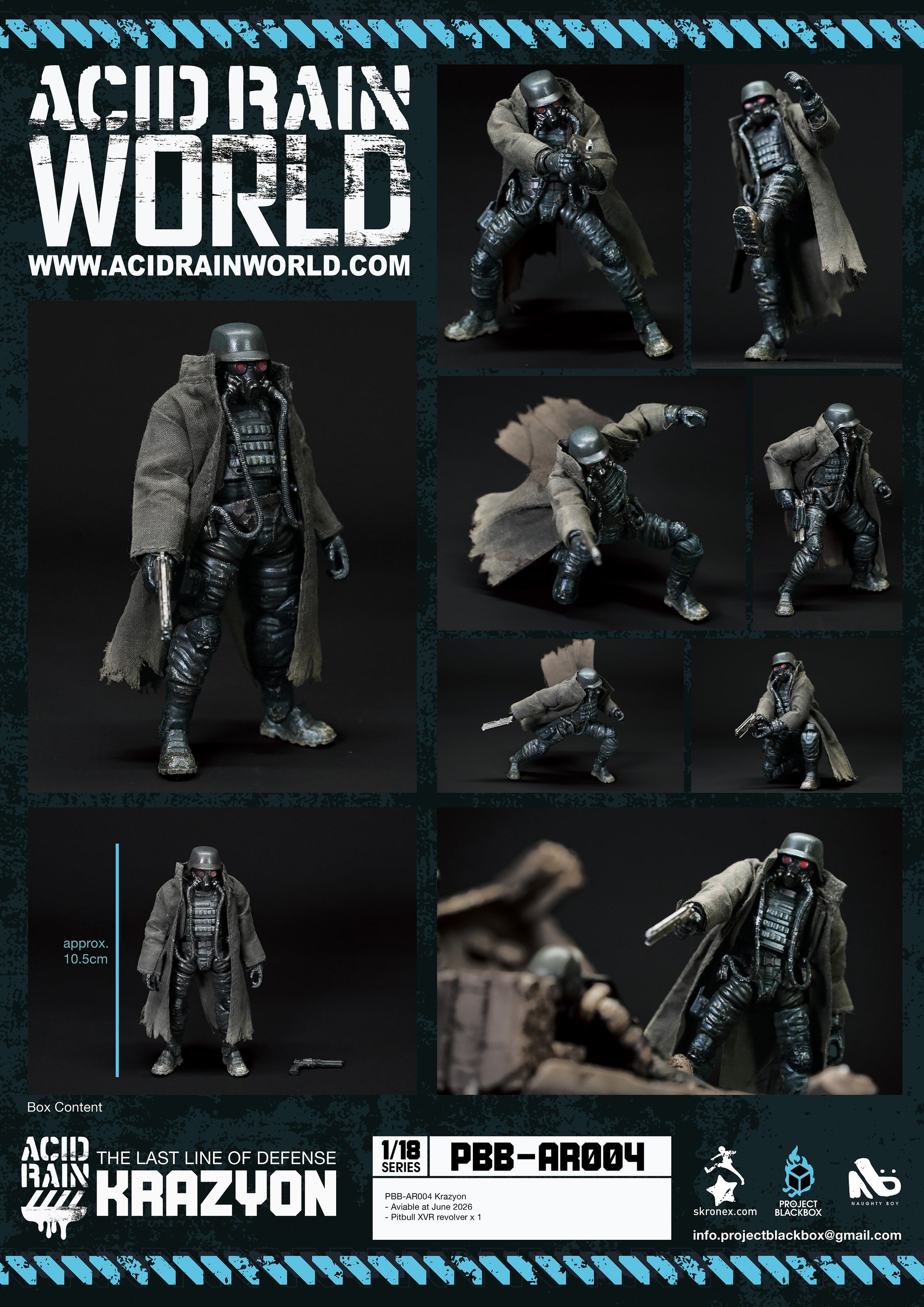 acid rain　アシッドレイン　joytoy　1/18　フィギュア PBB-AR004pre-order001_2abdfa21