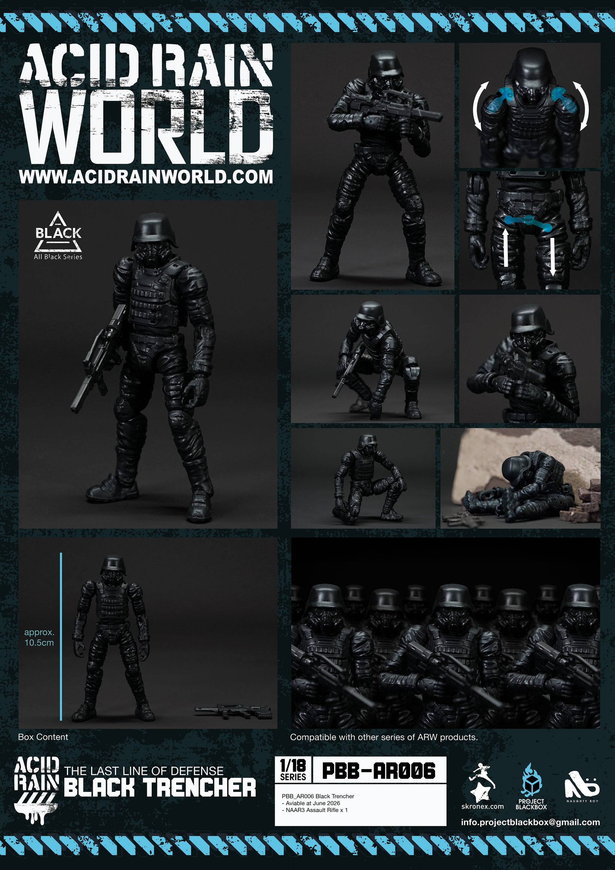 Acid Rain NEW 1:18 Action figure – Fext Hobby