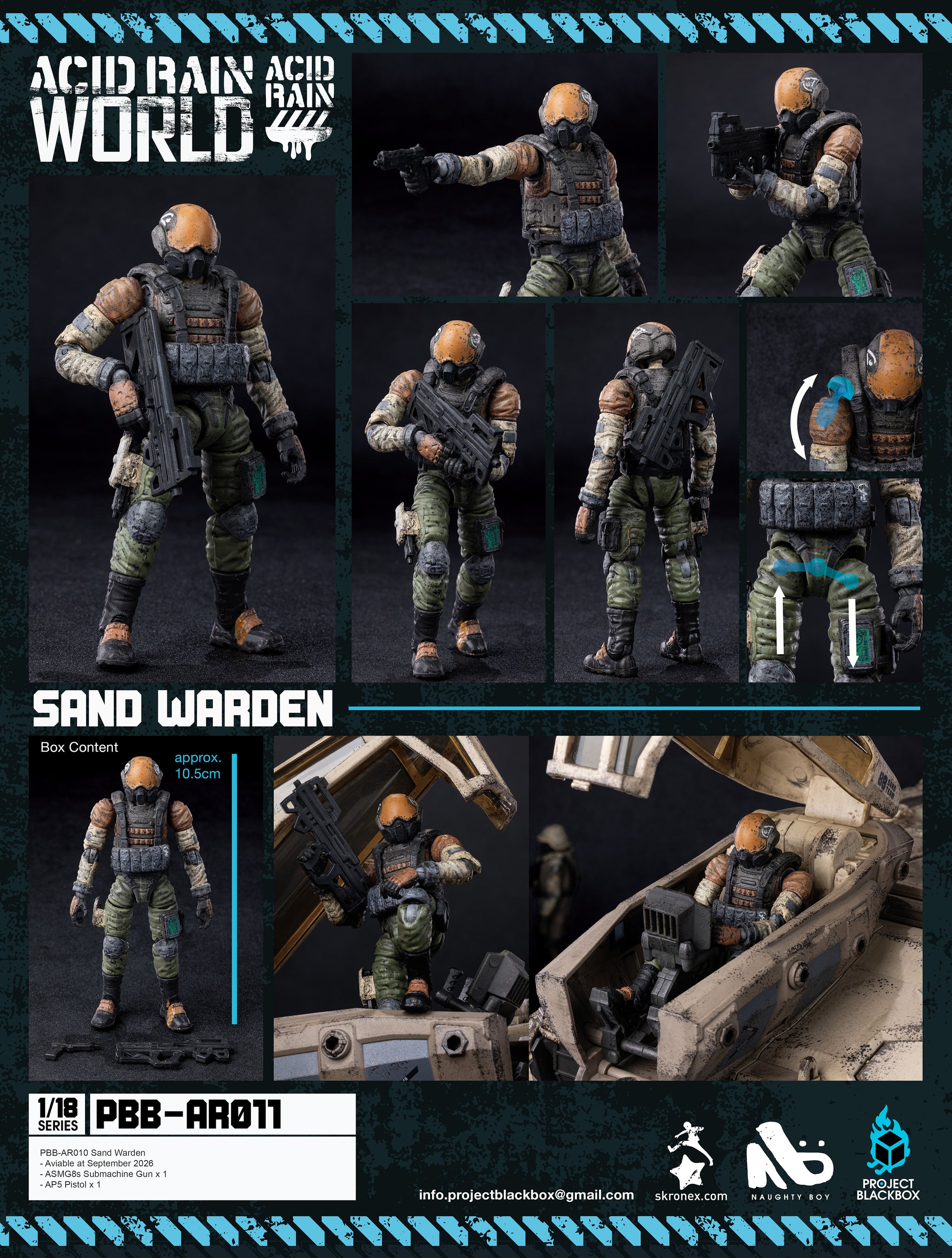 Acid Rain NEW 1:18 Action figure – Fext Hobby